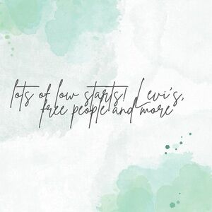 Low start Levi’s & more!